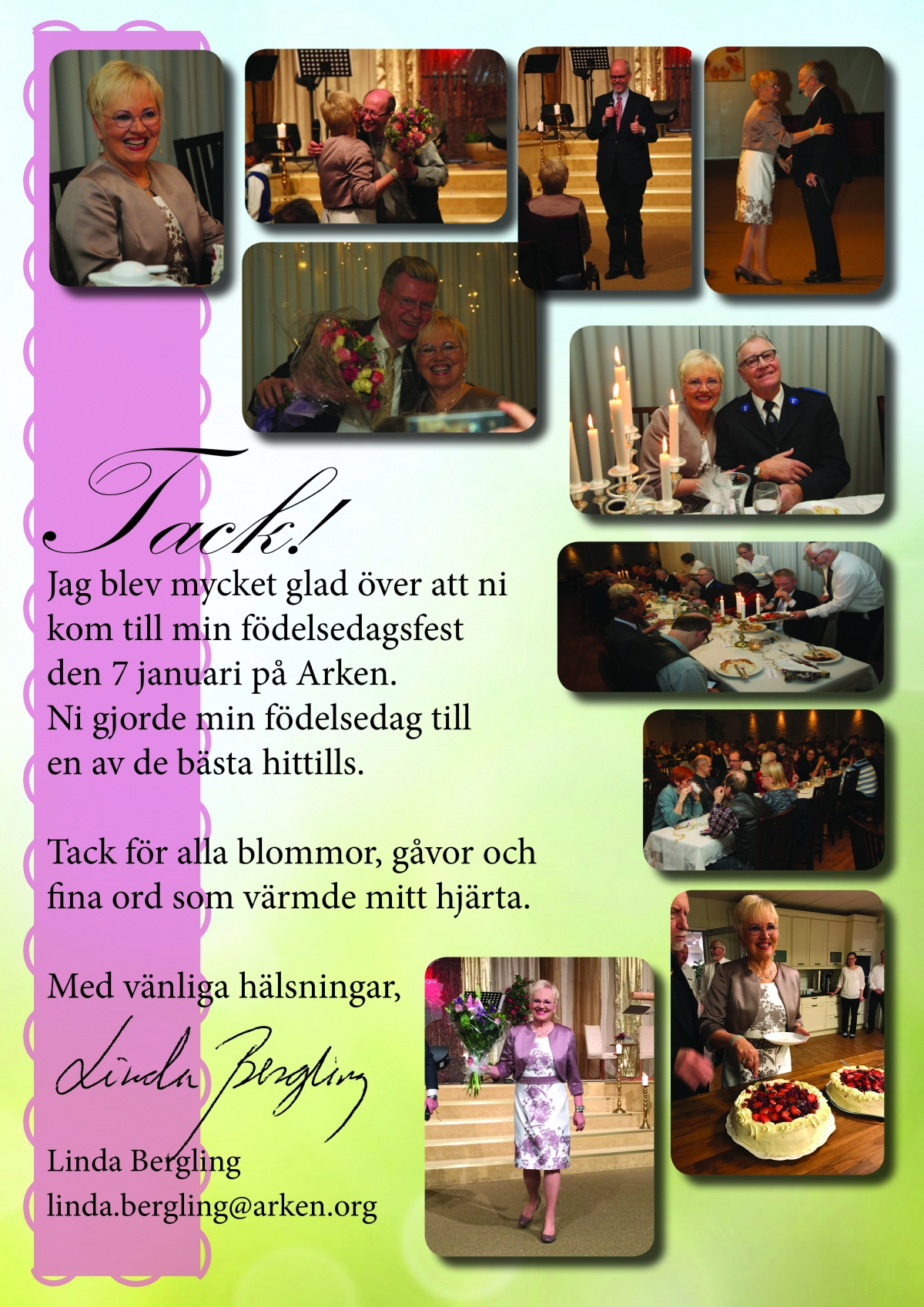 Tack För Uppvaktningen På Min Födelsedag